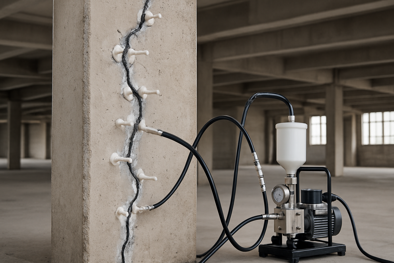 Crack Injection Epoxy: Concrete Crack Repair Methods, Costs & Complete Guide | XINCHOR