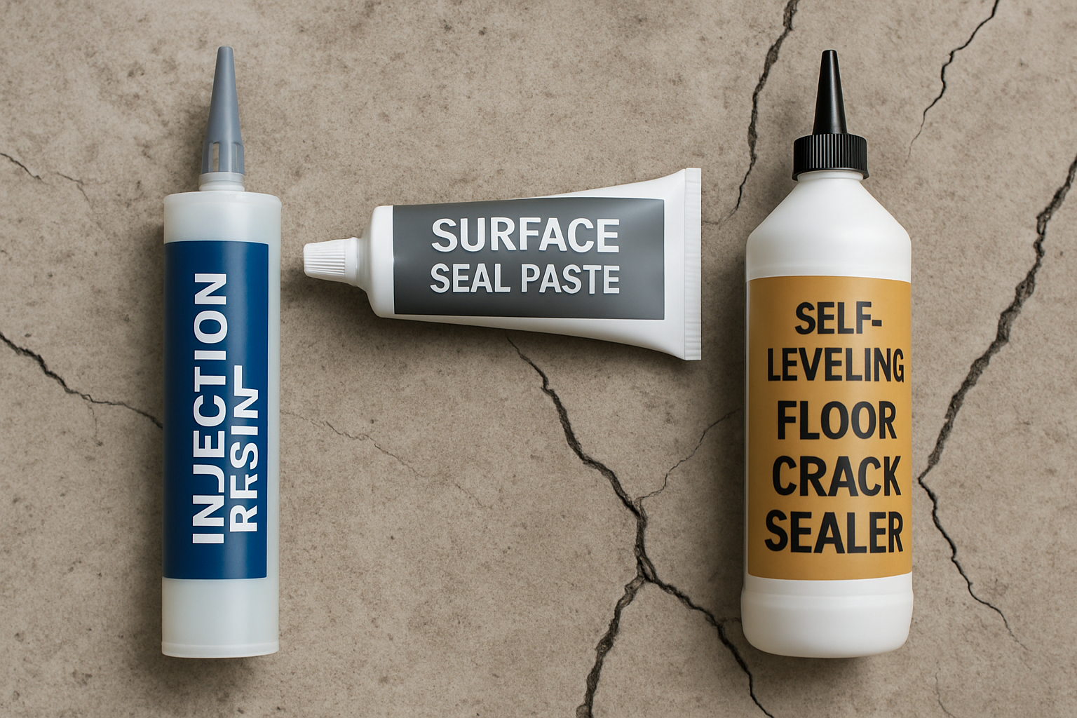 Epoxy Crack Filler for Concrete: Injection vs Surface Sealer vs Paste — Which to Choose | XINCHOR