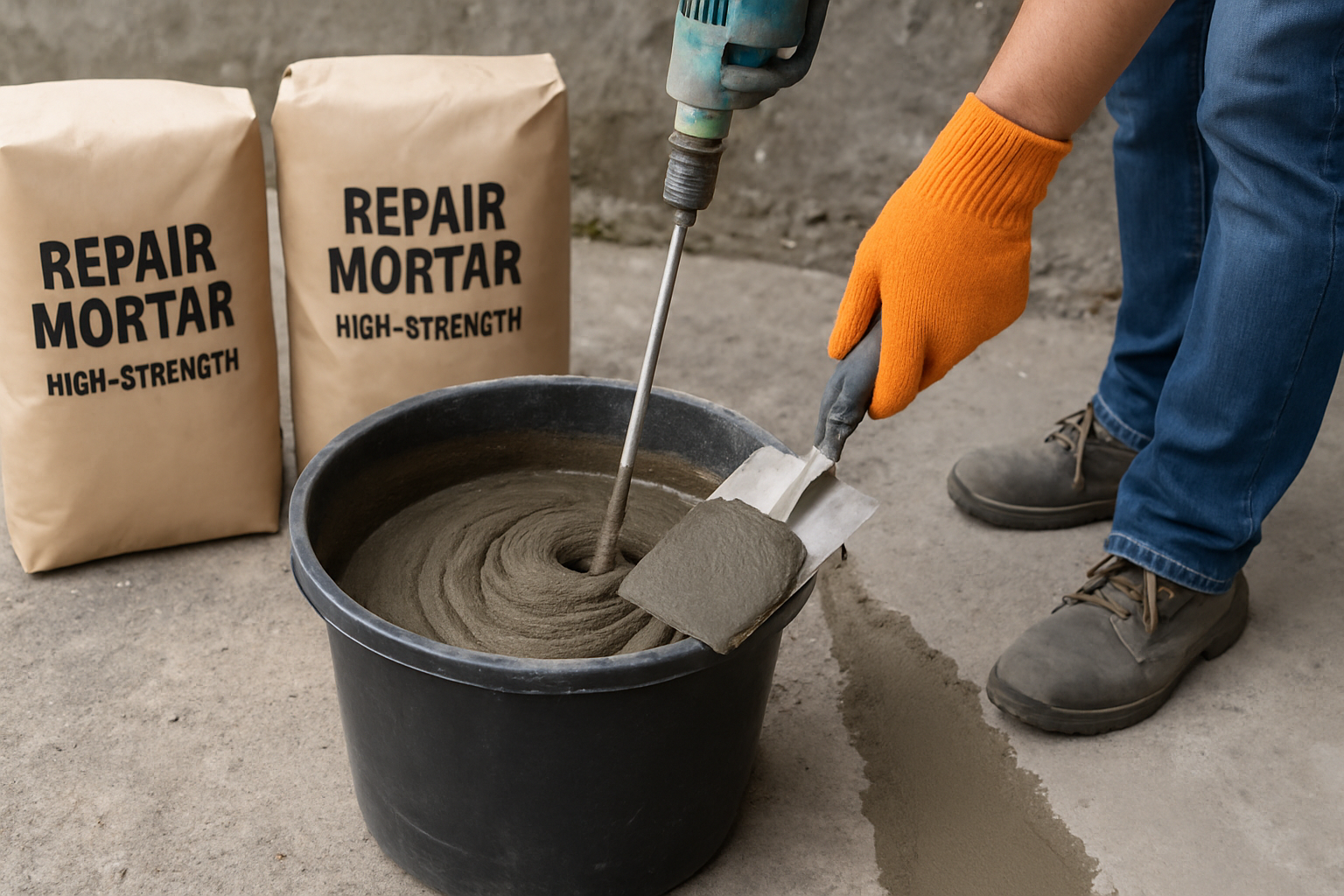 High Strength Cement Repair Mortar: 45–75 MPa Grades, Cementitious Repair Mortar Guide | XINCHOR