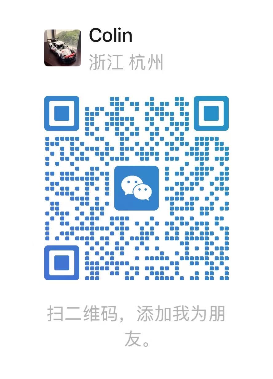 WeChat QR Code - Add Colin on WeChat
